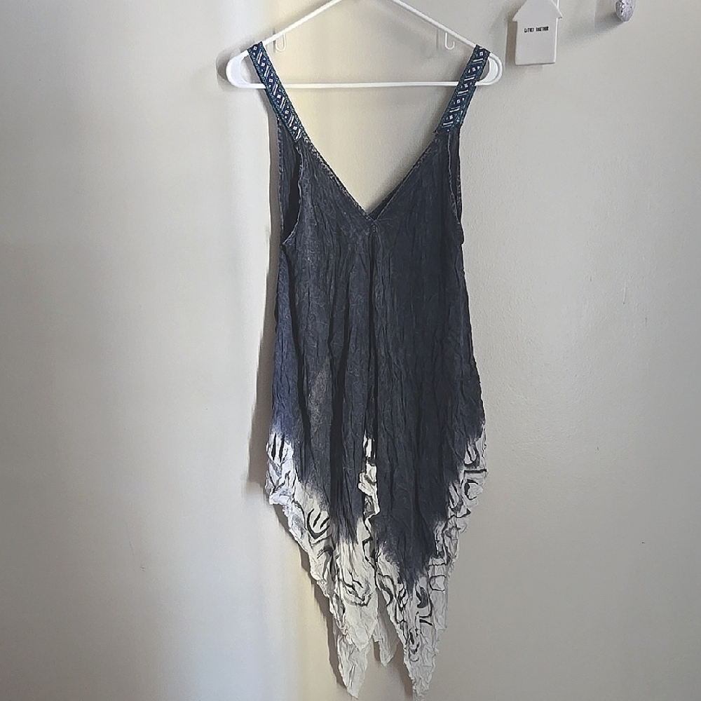 Bella Moda Boho Hippie Festival Top Dress Or Coverup